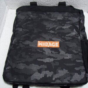North End  Mirage tote travel bag/ back pack  Black with zippered top